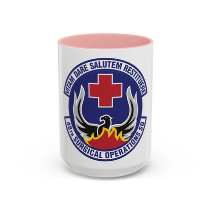 48th Surgical Operations Squadron (U.S. Air Force) Accent Coffee Mug
