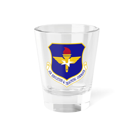 Verre à liqueur du Commandement de l'éducation et de la formation aériennes (US Air Force) 1,5 oz