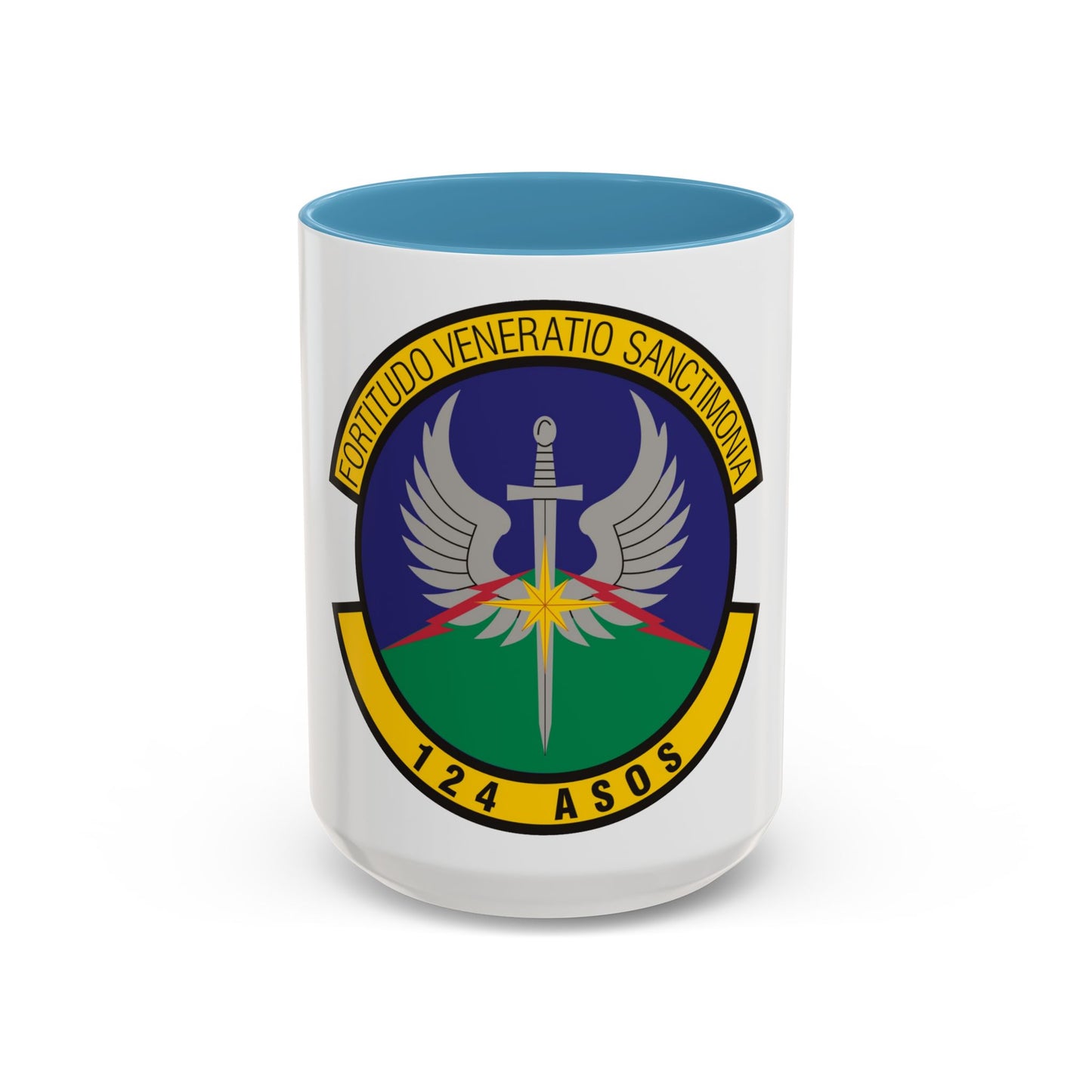 124th Air Support Operations Squadron (U.S. Air Force) Accent Coffee Mug