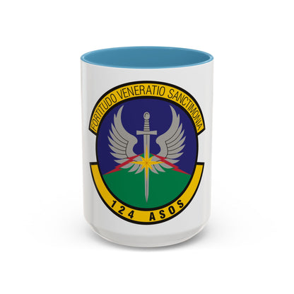 124th Air Support Operations Squadron (U.S. Air Force) Accent Coffee Mug