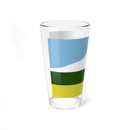 Flag of Oregon proposal Gerald H. Black (United States) Pint Glass 16oz