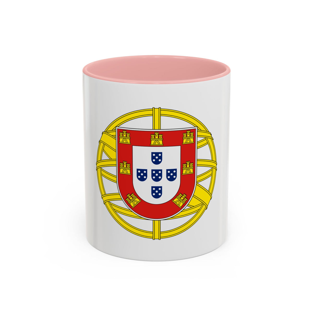 Coat of arms of Portugal (lesser) - Accent Coffee Mug