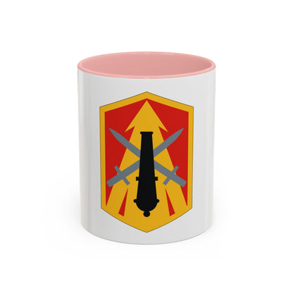 214th Field Artillery Brigade (U.S. Army) Accent Coffee Mug