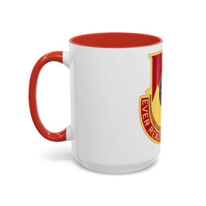 607th Armored Field Artillery Battalion (U.S. Army) Accent Coffee Mug