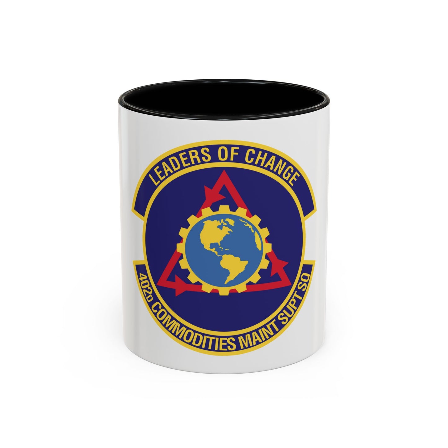 402d Commodities Maintenance Support Squadron (U.S. Air Force) Accent Coffee Mug