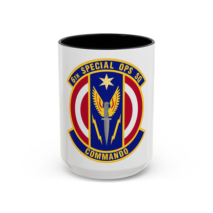 6th Special Operations Squadron (U.S. Air Force) Accent Coffee Mug