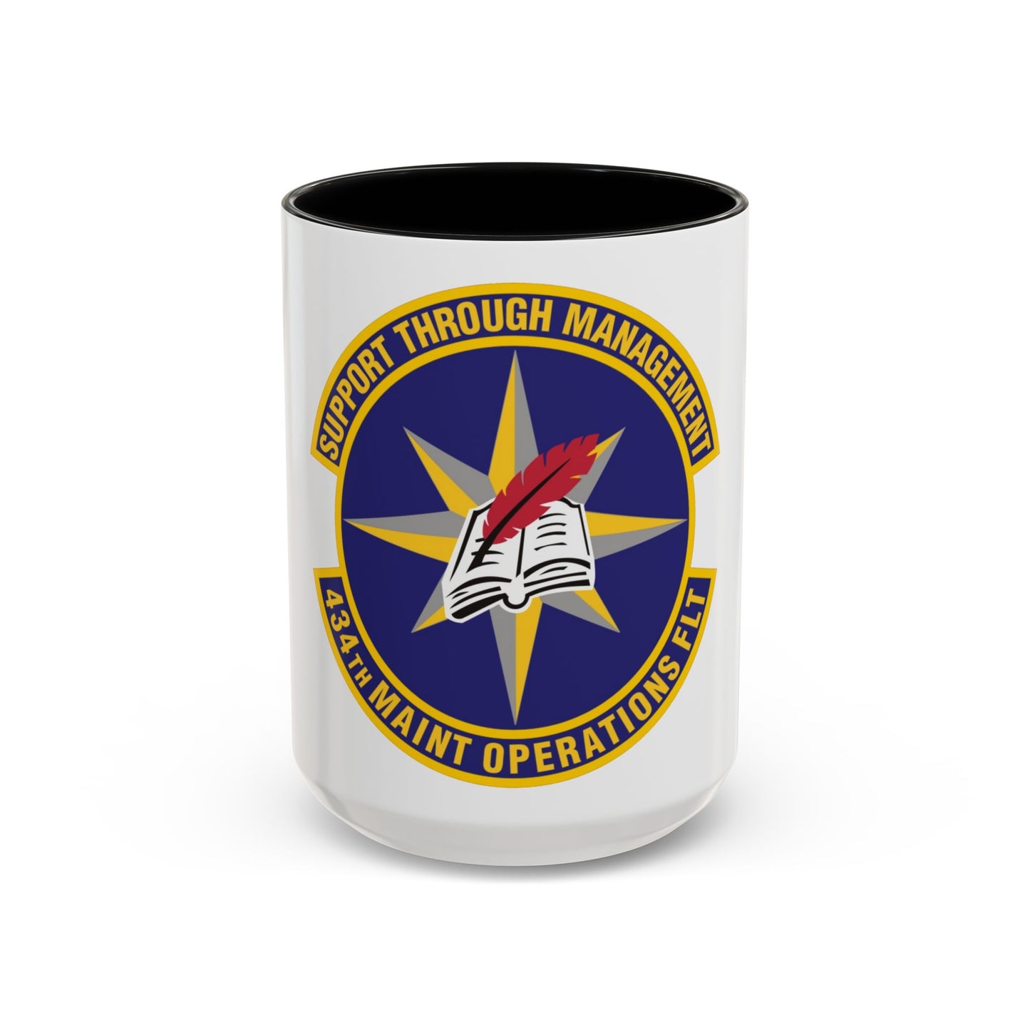434th Maintenance Operations Flight (U.S. Air Force) Accent Coffee Mug