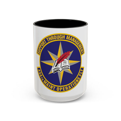434th Maintenance Operations Flight (U.S. Air Force) Accent Coffee Mug