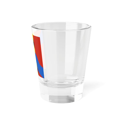 CHE Bruttelen Flag (Switzerland) Shot Glass 1.5oz
