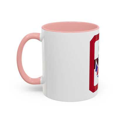 307 Medical Brigade (U.S. Army) Accent Coffee Mug