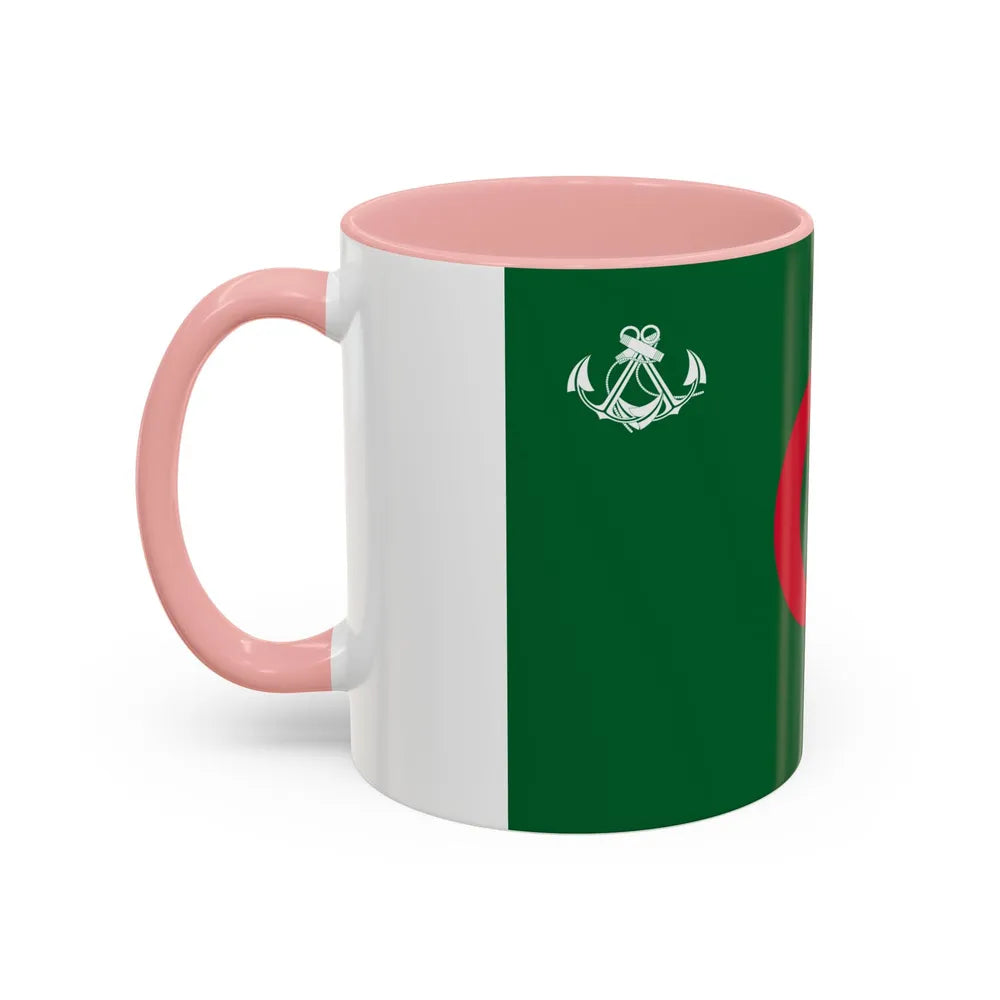 Naval Ensign of Algeria - Accent Coffee Mug-Go Mug Yourself