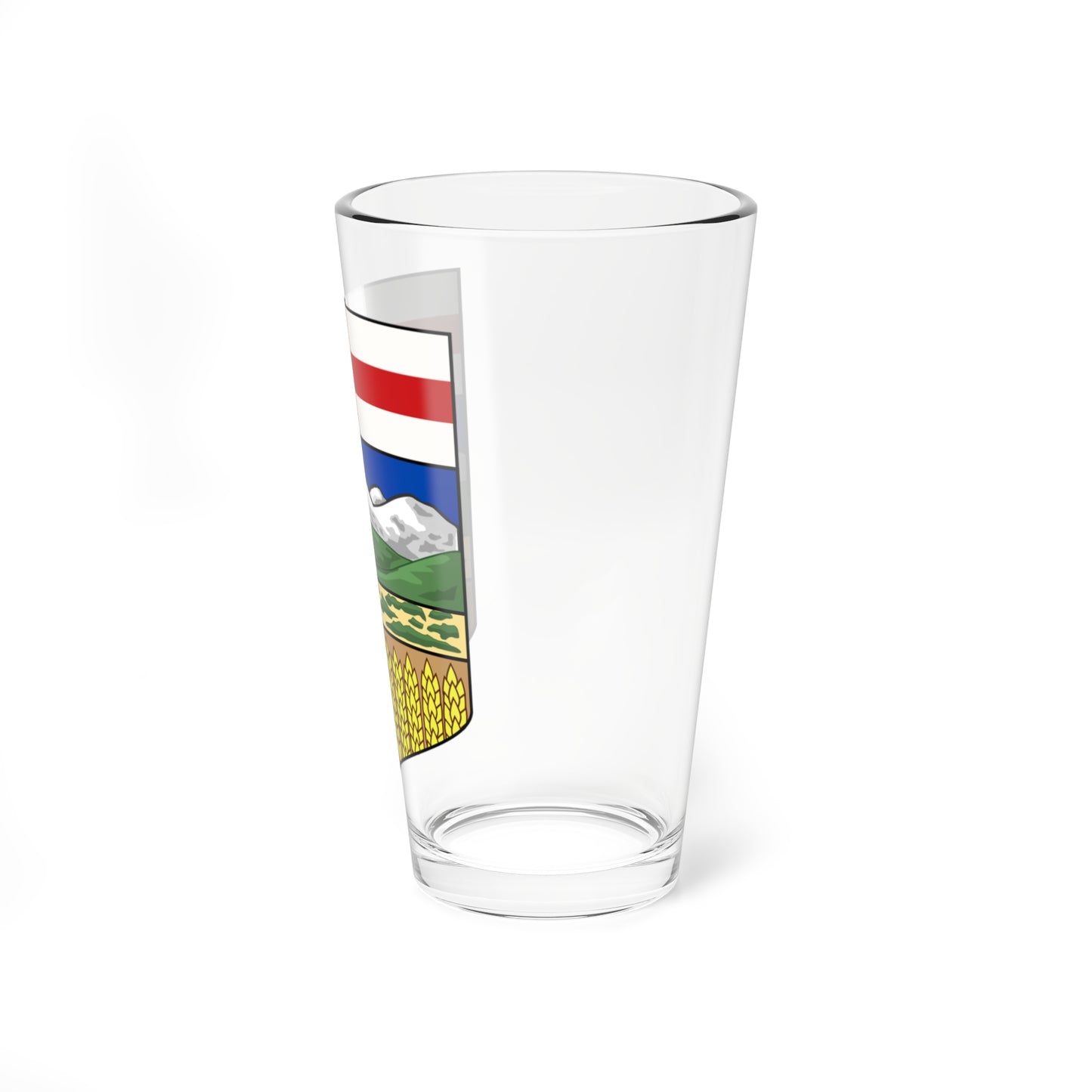 Shield of Alberta (Canada) (Coat of Arms) Pint Glass 16oz
