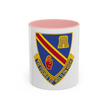 241 Engineer Battalion (U.S. Army) Accent Coffee Mug
