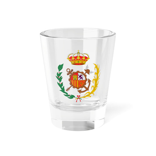 Escudo del Servicio de Vigilancia Aduanera de España (Spain) (Coat of Arms) Shot Glass 1.5oz