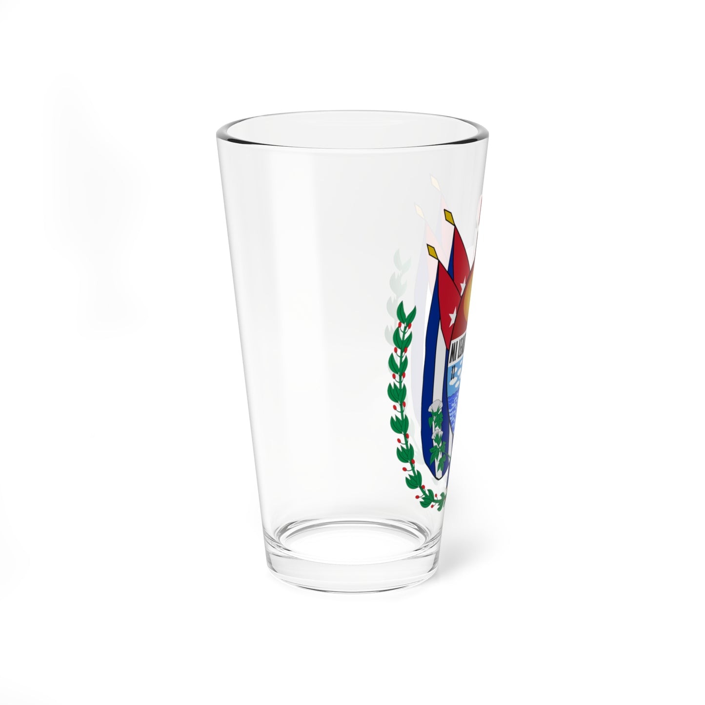 Coat of Santici Spíritus (Cuba) (Coat of Arms) Pint Glass 16oz
