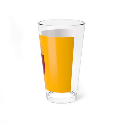 Flag of Rome with Lesser Arms (Italy) Pint Glass 16oz