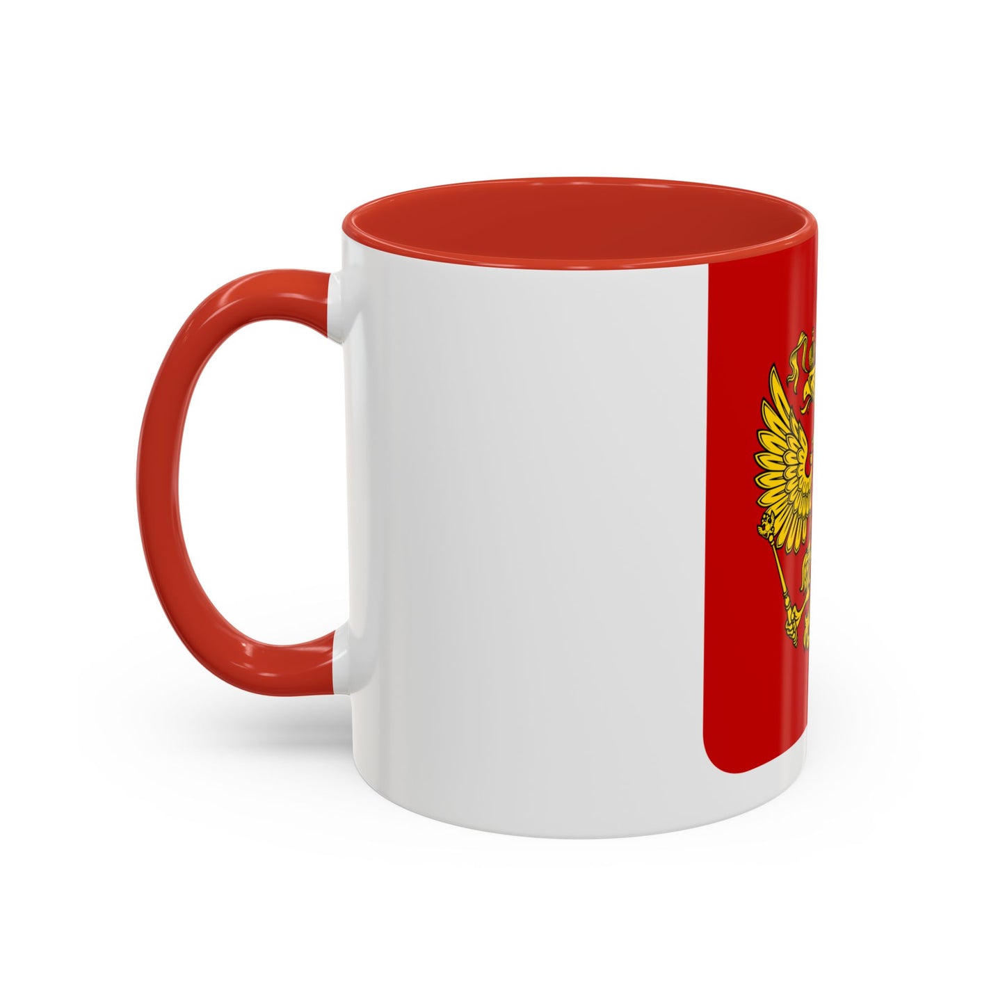 Coat of Arms of the Russian Federation - Accent Coffee Mug