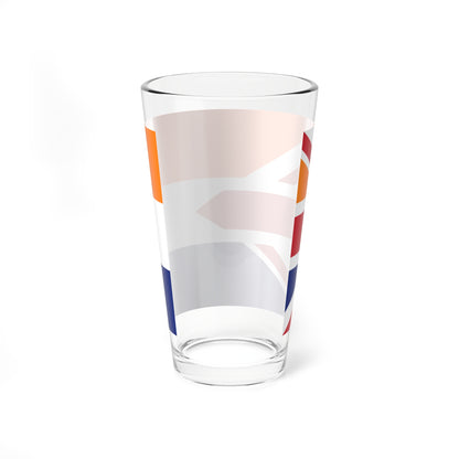 Alternative Flag of South Africa (South Africa) Pint Glass 16oz