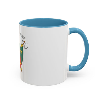 Coat of Arms of Cameroon (1975-1986) - Accent Coffee Mug