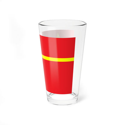 Proposed PRC national flags 023 (China) Pint Glass 16oz
