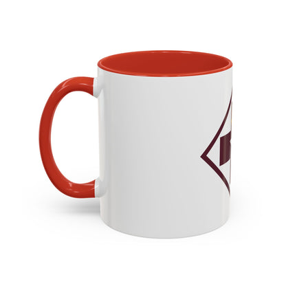 US 32nd Medical Brigade SSI (U.S. Army) Accent Coffee Mug