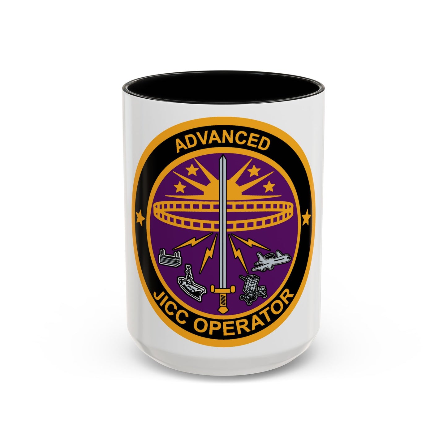 Advanced JICC Operator (U.S. Air Force) Accent Coffee Mug