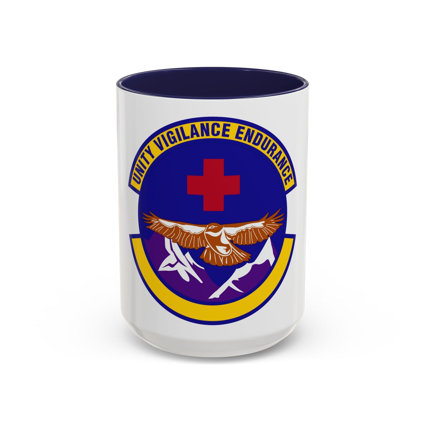 17 Operational Medical Readiness Squadron AETC (U.S. Air Force) Accent Coffee Mug