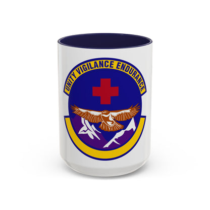 17 Operational Medical Readiness Squadron AETC (U.S. Air Force) Accent Coffee Mug