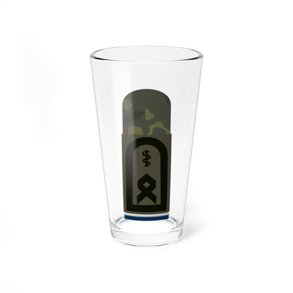 HA OS5 33a Oberfähnrich SanOA San HMx R (Germany) (Military Rank) Pint Glass 16oz