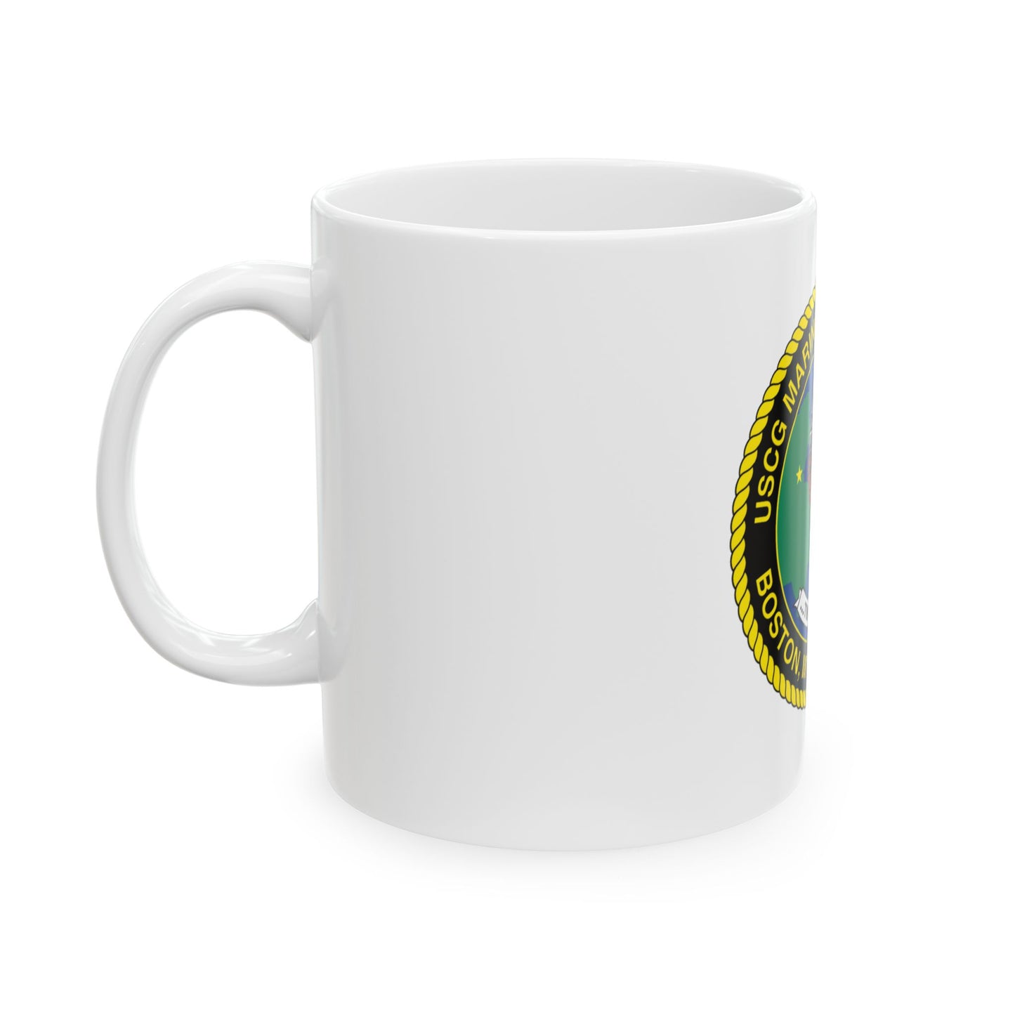 USCG MSO Boston Marine Safety Office (U.S. Coast Guard) White Coffee Mug