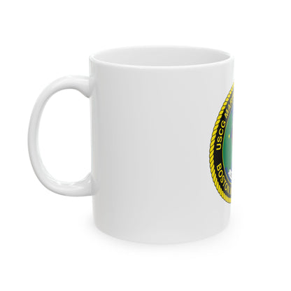 USCG MSO Boston Marine Safety Office (U.S. Coast Guard) White Coffee Mug
