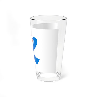 Flag of Kagamino Okayama (Japan) Pint Glass 16oz