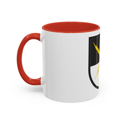 United States Cyber School (U.S. Army) Accent Coffee Mug