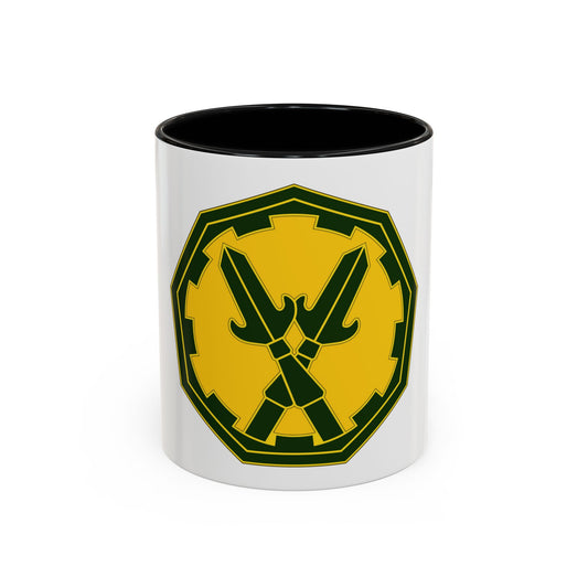 290 Military Police Brigade 3 (U.S. Army) Accent Coffee Mug