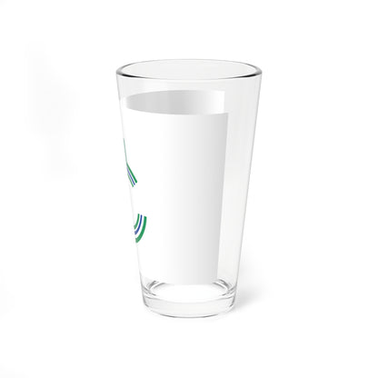 Flag of Toyohira Ward Sapporo Hokkaido (Japan) Pint Glass 16oz