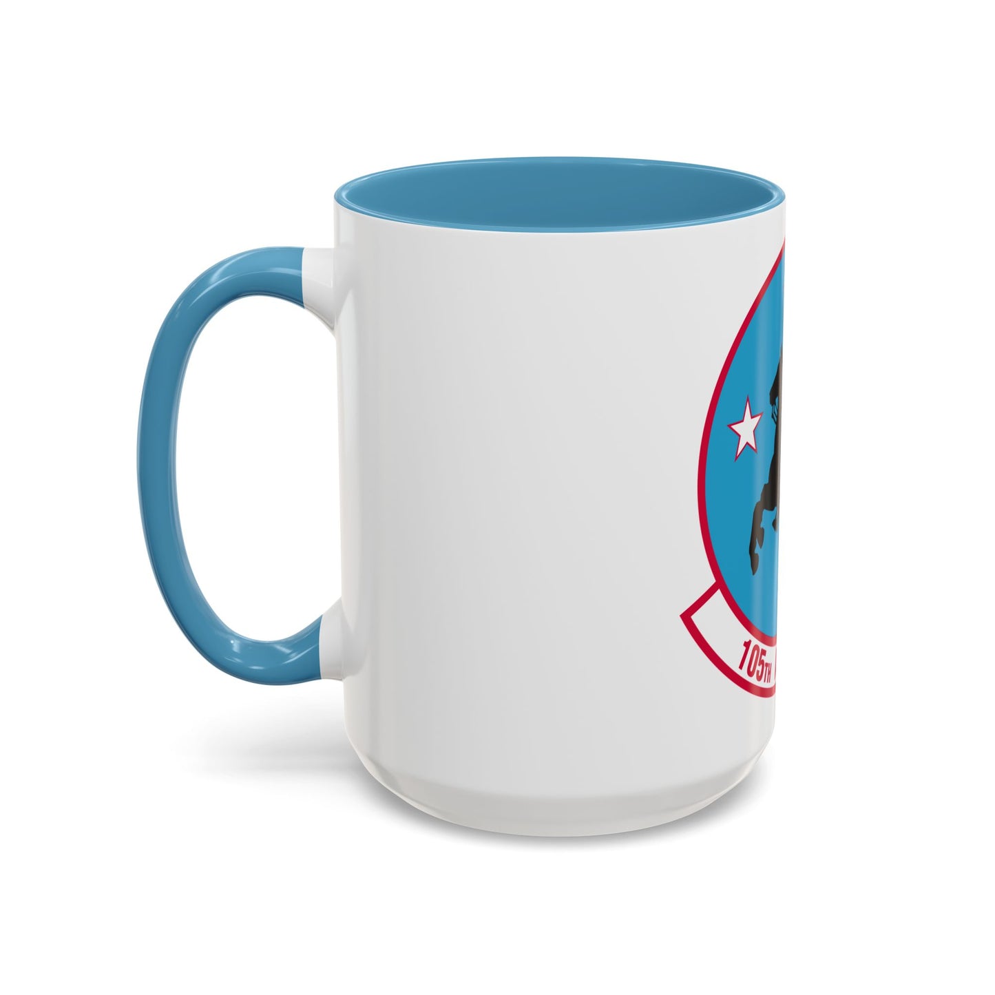 105th Airlift Squadron (U.S. Air Force) Accent Coffee Mug