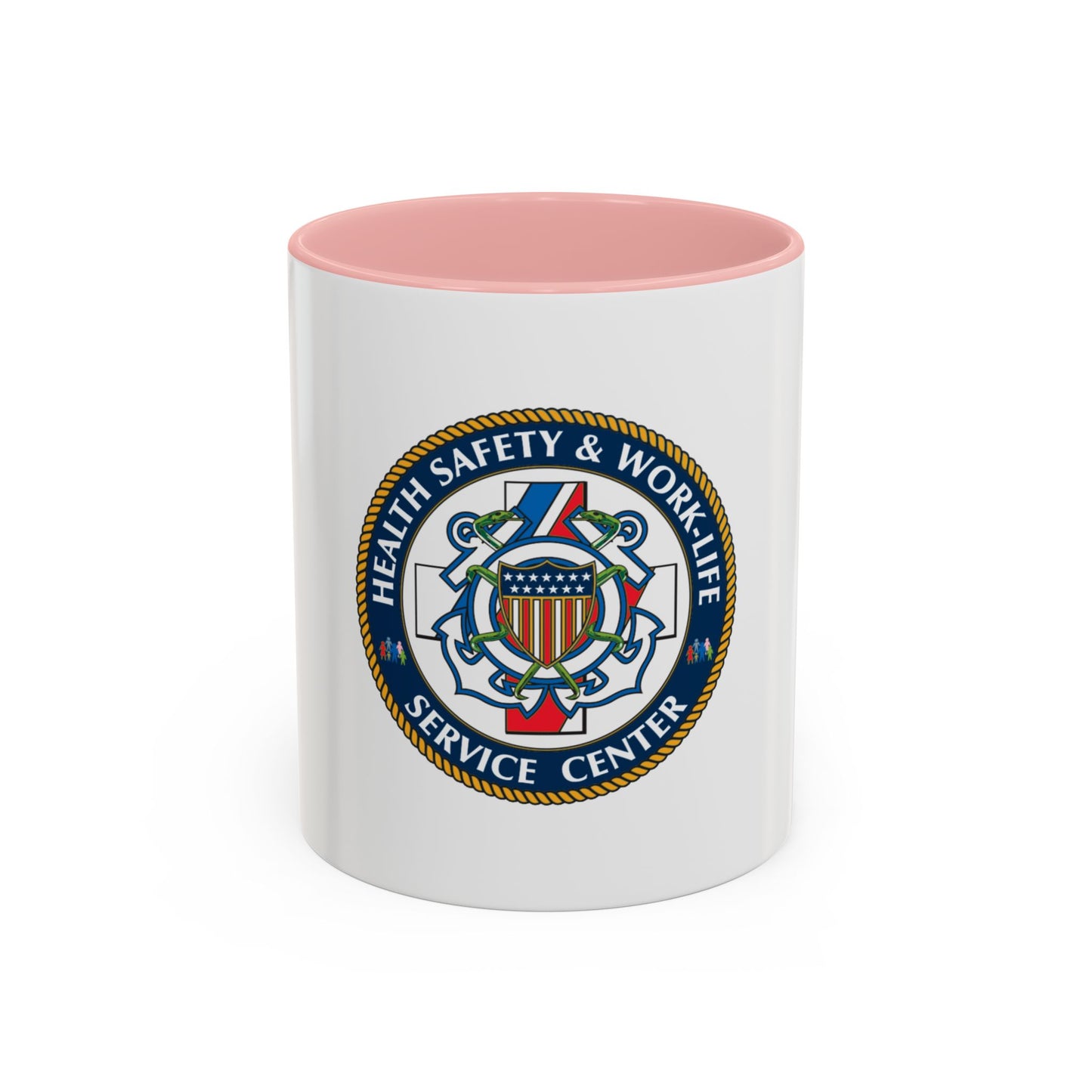 HSWL Service Center (U.S. Coast Guard) Accent Coffee Mug