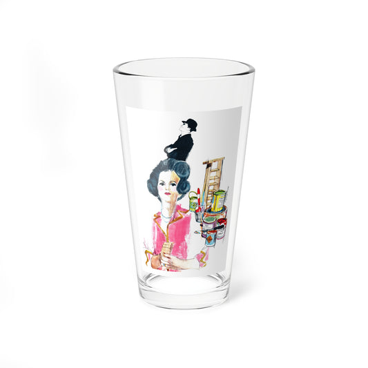 Love Me Love My Mother, Homes and Gardens magazine, 1964 - Pint Glass 16oz