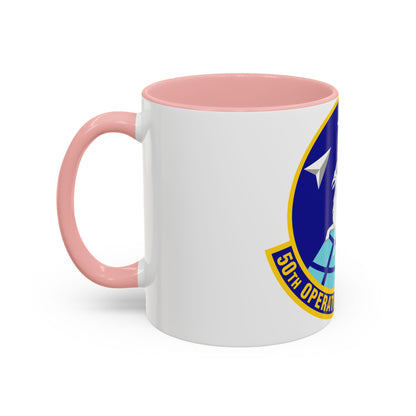 50th Operations Support Squadron (U.S. Air Force) Accent Coffee Mug