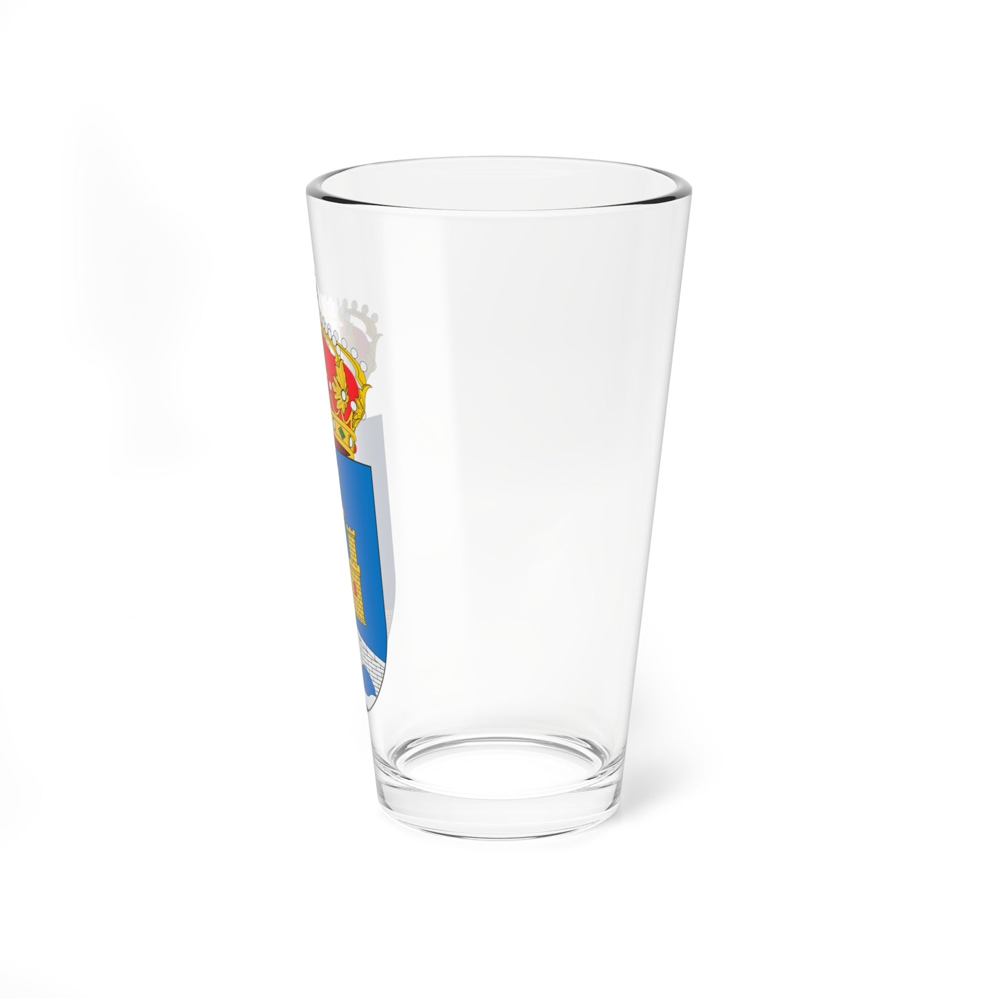 Escudo de Castejón del Puente (Spain) (Coat of Arms) Pint Glass 16oz