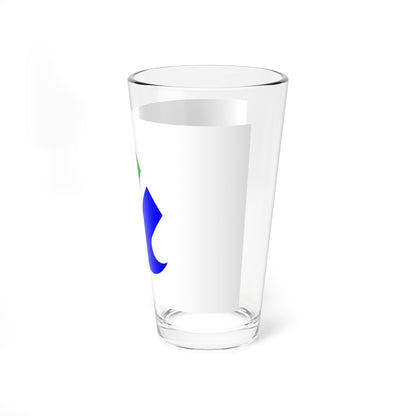 Flag of Asagiri Kumamoto (Japan) Pint Glass 16oz