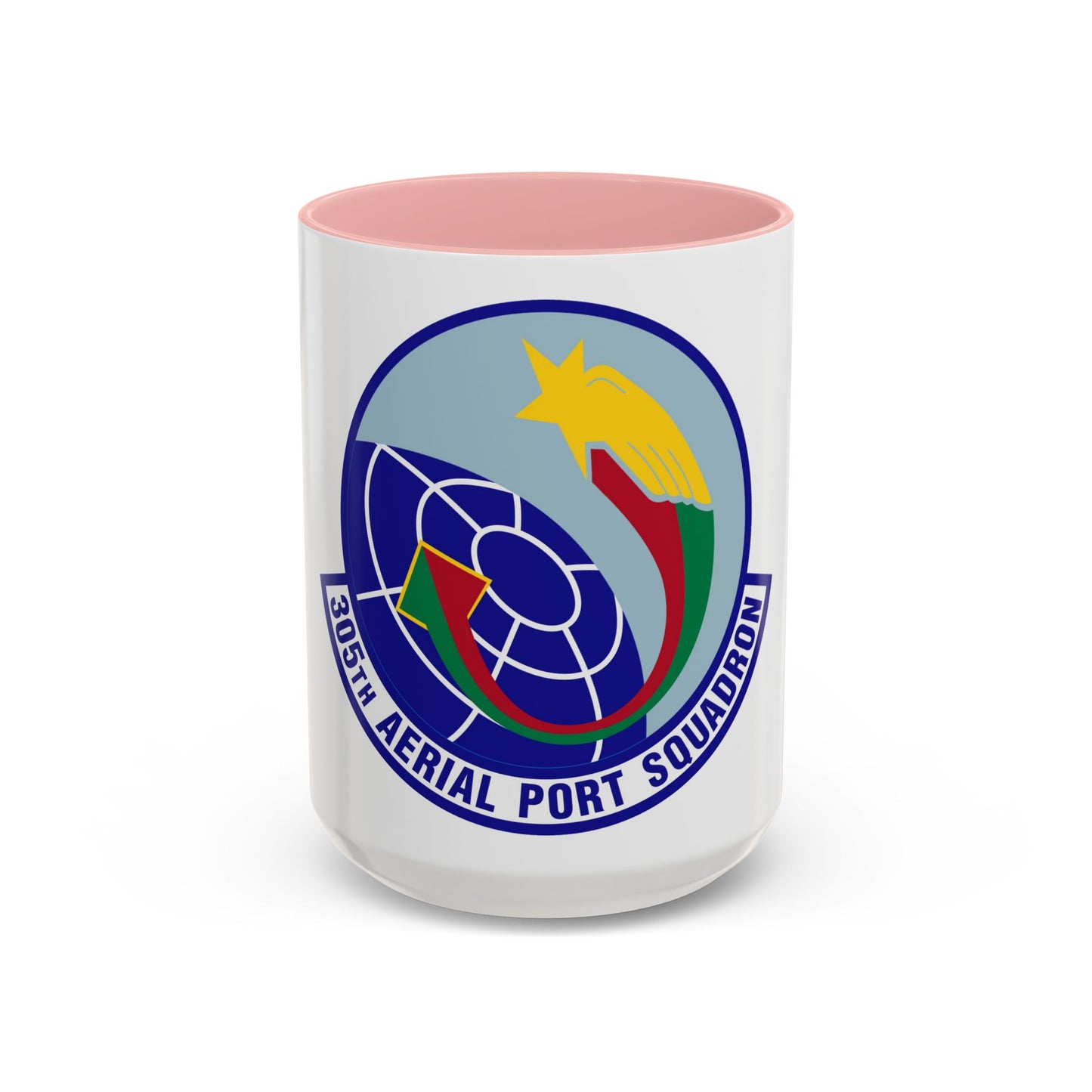 305 Aerial Port Squadron AMC (U.S. Air Force) Accent Coffee Mug