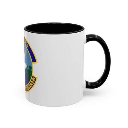 87 Security Forces Squadron AMC (U.S. Air Force) Accent Coffee Mug