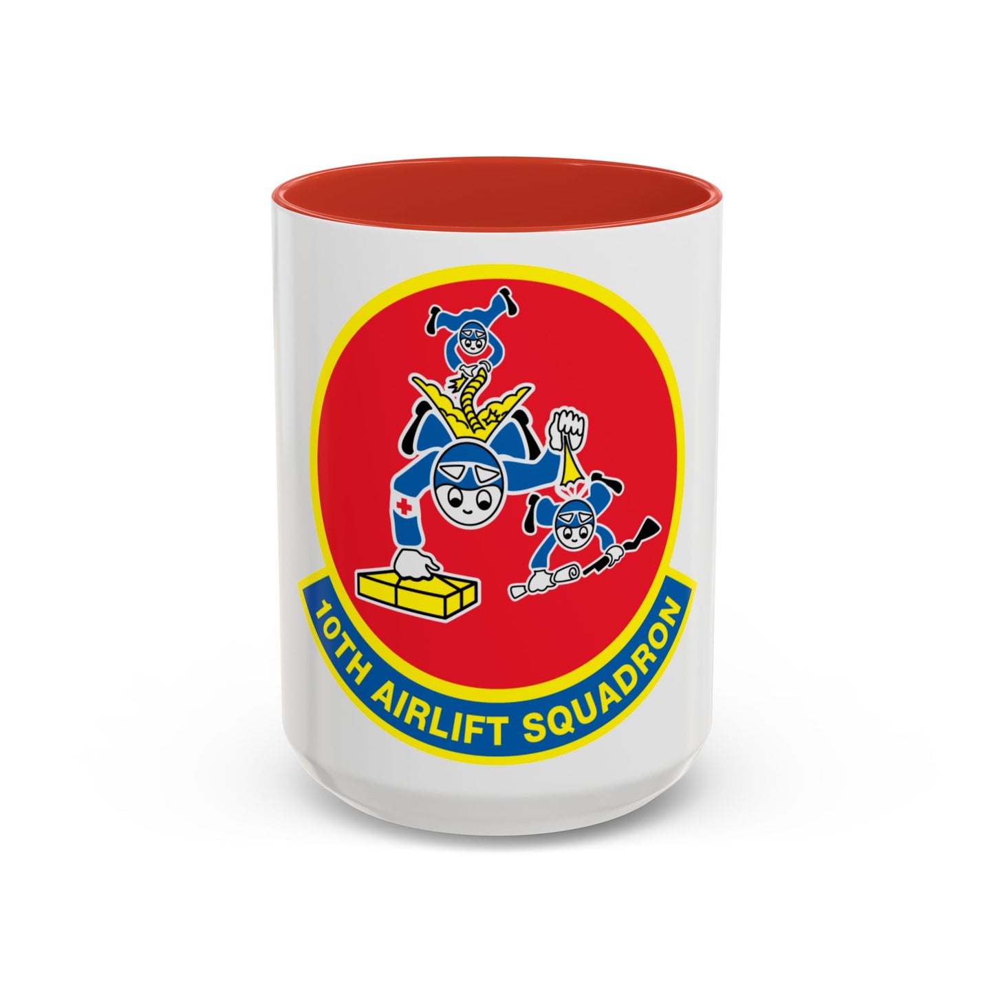 10th Airlift Squadron (U.S. Air Force) Accent Coffee Mug