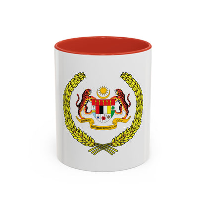 Arms of the Yang di-Pertuan Agong of Malaysia - Accent Coffee Mug