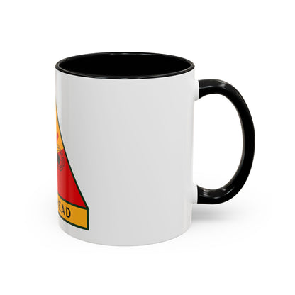 3rd Armored Division (U.S. Army) Accent Coffee Mug