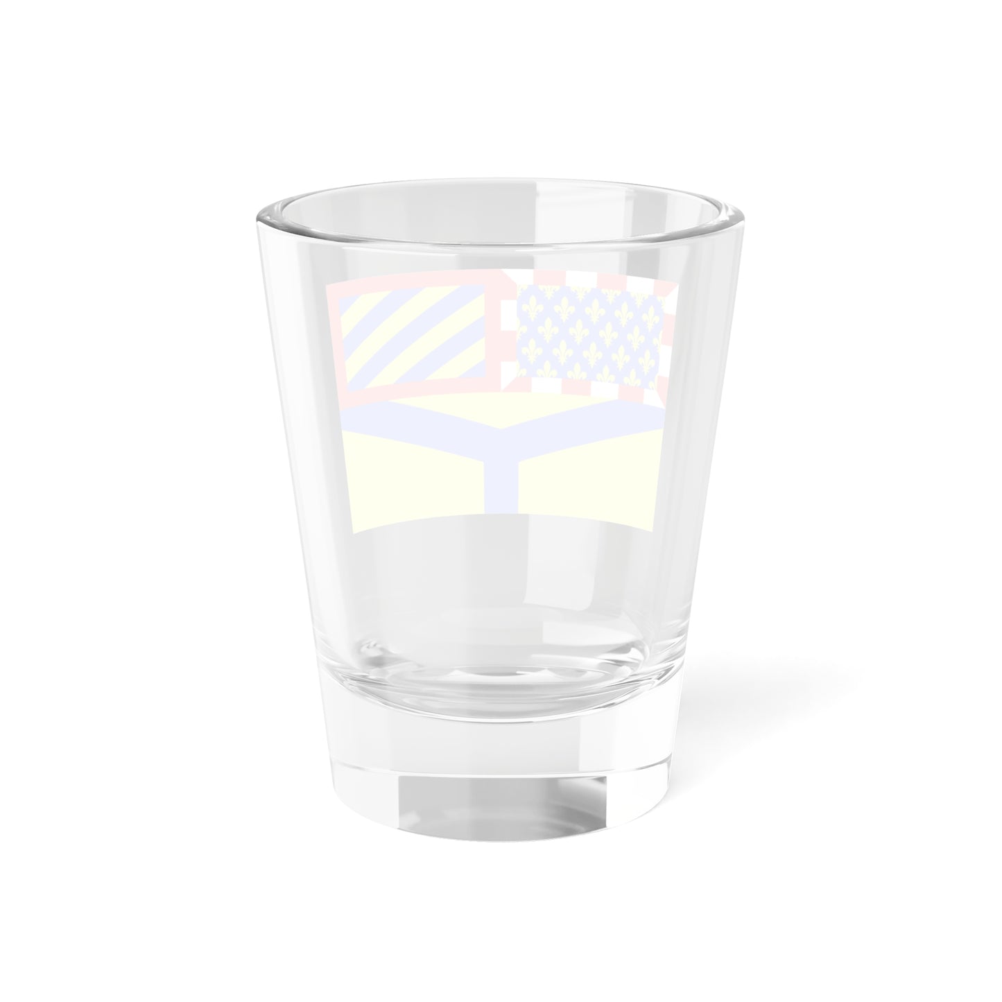 Flag of Yonne France 2 - Shot Glass 1.5oz