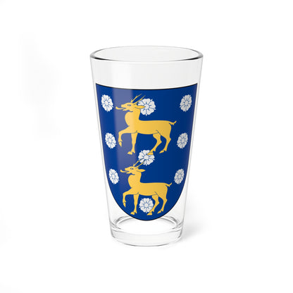 Öland-Åland vapen (Finland) (Coat of Arms) Pint Glass 16oz