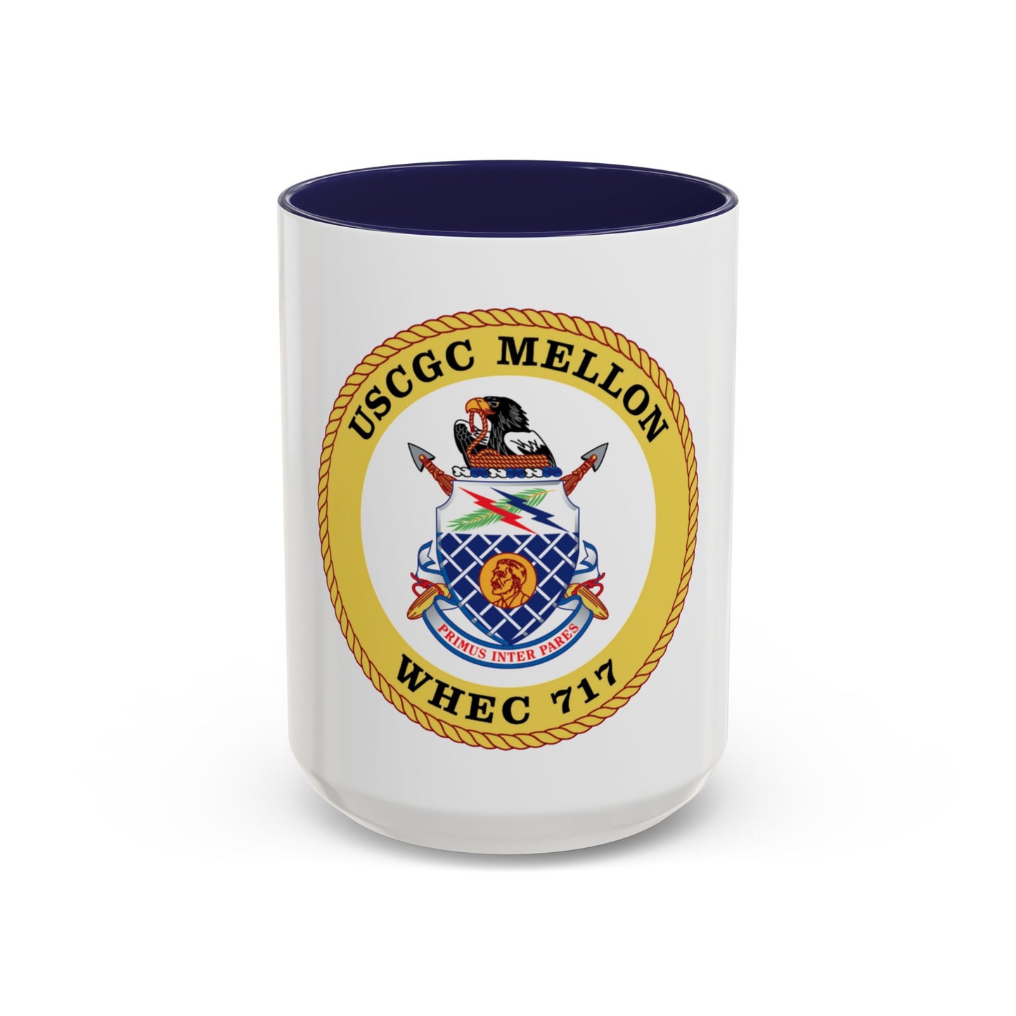 USCG Mellon WHEC 717 Gold Anniversary (U.S. Coast Guard) Accent Coffee Mug