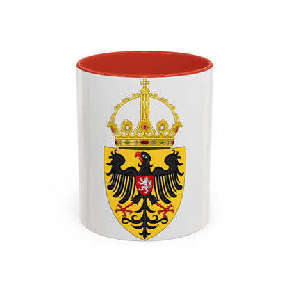 Coat of arms of Charles IV, Holy Roman Emperor - Accent Coffee Mug